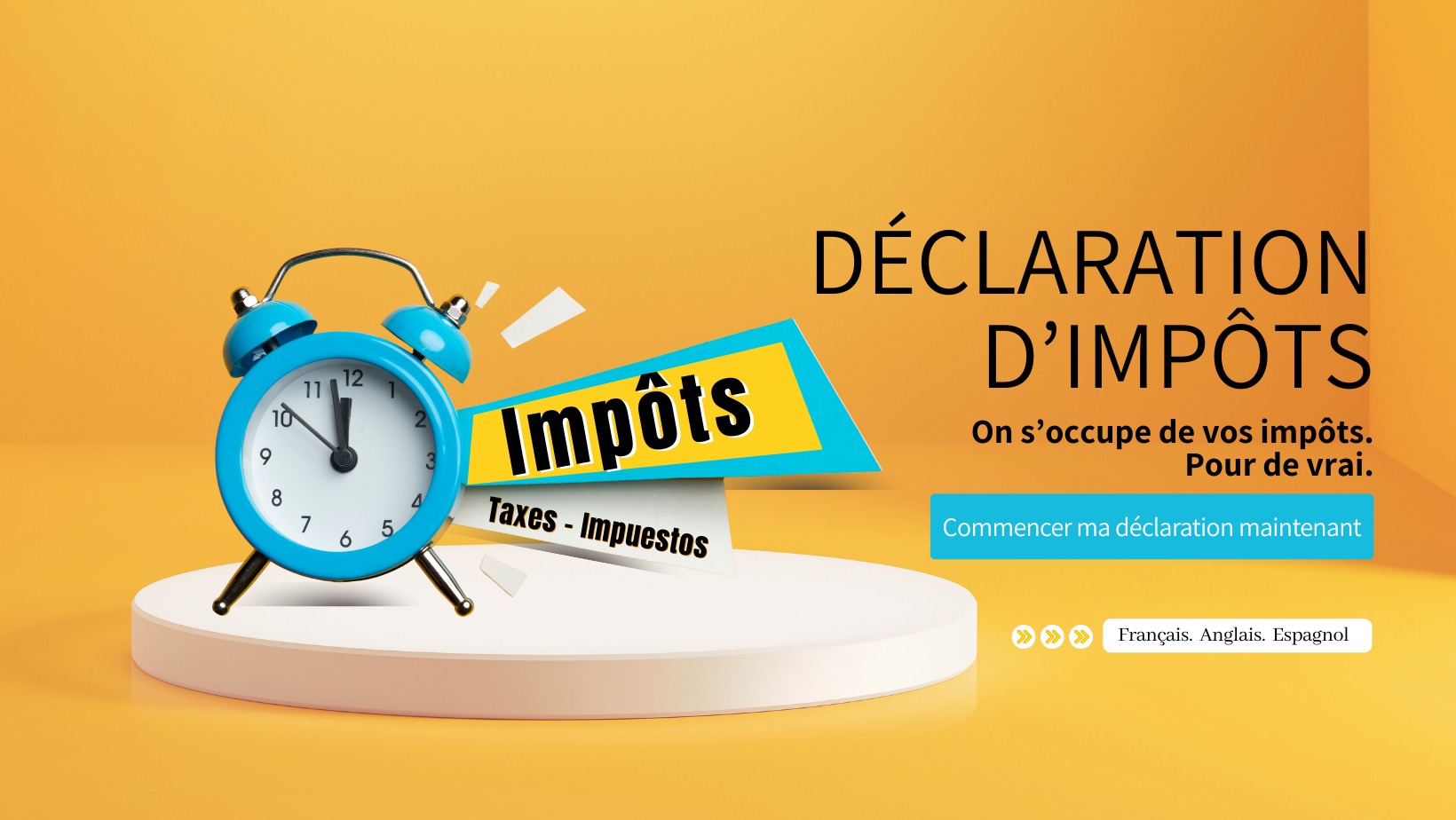 Déclarations de revenus des particuliers
– Ana Ramirez Inc.