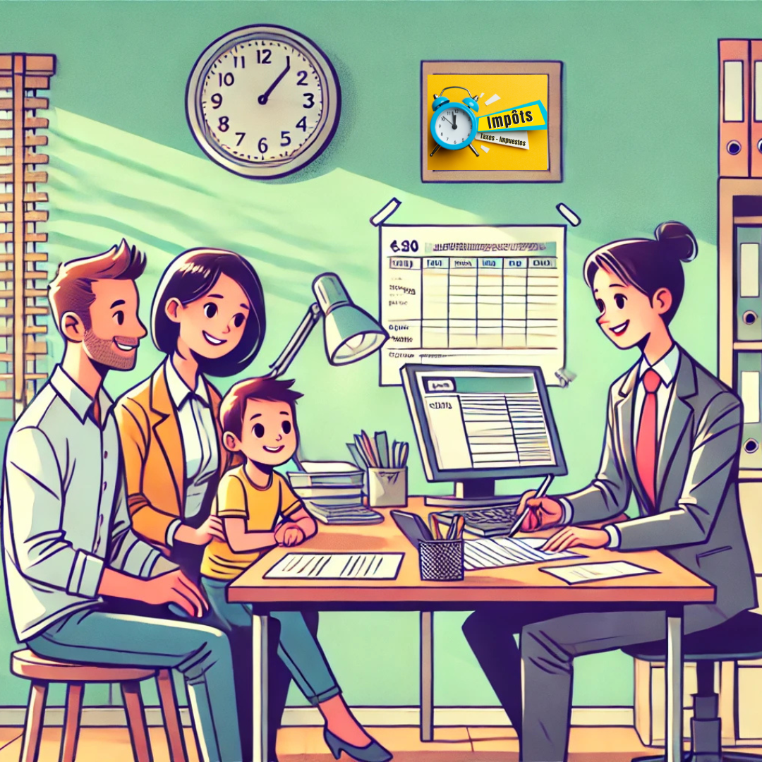 Préparation de déclarations de revenus pour particuliers